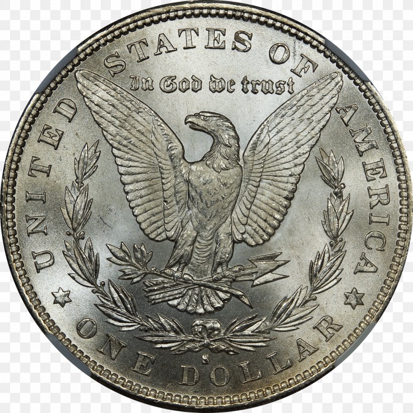 Morgan Dollar Dollar Coin United States Dollar Obverse And Reverse, PNG, 1500x1500px, United States, Coin, Coinage Act Of 1792, Coinage Act Of 1873, Currency Download Free