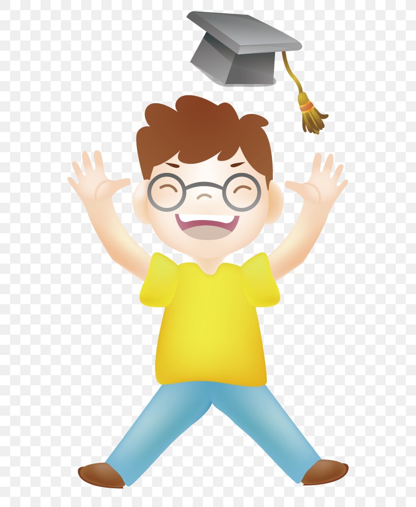Dr. Cap Boy - Student Learning PNG