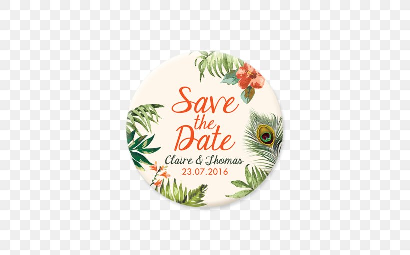 Tropical Forest Save The Date Jungle Atogrąžos Tropics, PNG, 510x510px, Tropical Forest, Christmas Ornament, Convite, Craft Magnets, Guestbook Download Free