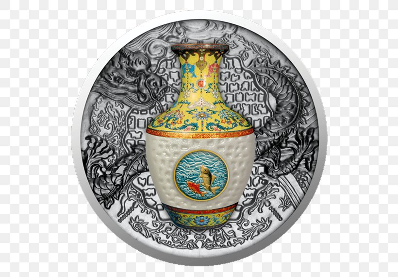 Qing Dynasty Ming Dynasty Silver Coin, PNG, 570x570px, 2016, Qing Dynasty, Artifact, Ceramic, Chinese Ceramics Download Free