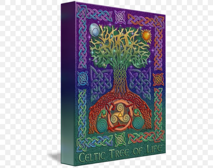 Book Of Kells Celtic Art Celtic Knot Tree Of Life, PNG, 469x650px, Book Of Kells, Art, Canvas, Canvas Print, Celtic Art Download Free