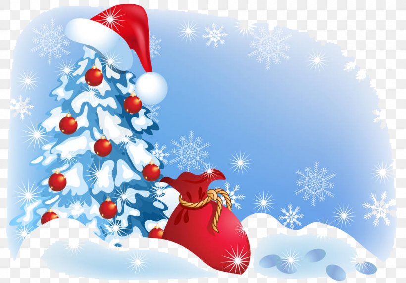 Santa Claus Christmas Tree Animation, PNG, 1000x697px, Santa Claus, Animation, Ansichtkaart, Christmas, Christmas Decoration Download Free