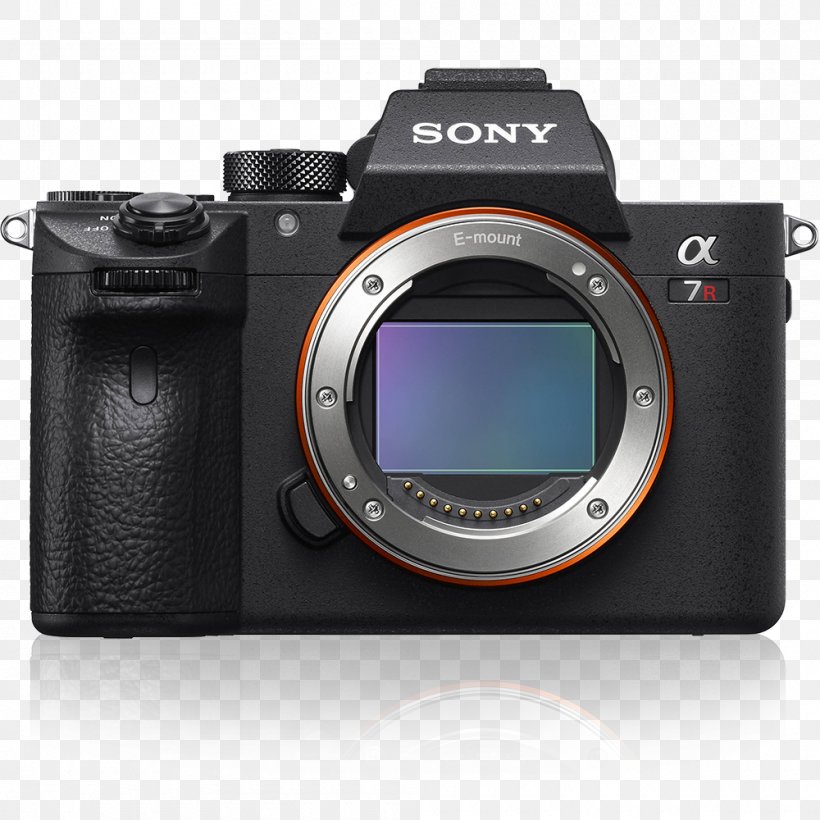 Sony α7R II Sony A7R Mirrorless Interchangeable-lens Camera Full-frame Digital SLR, PNG, 1000x1000px, Sony A7r, Active Pixel Sensor, Camera, Camera Accessory, Camera Lens Download Free