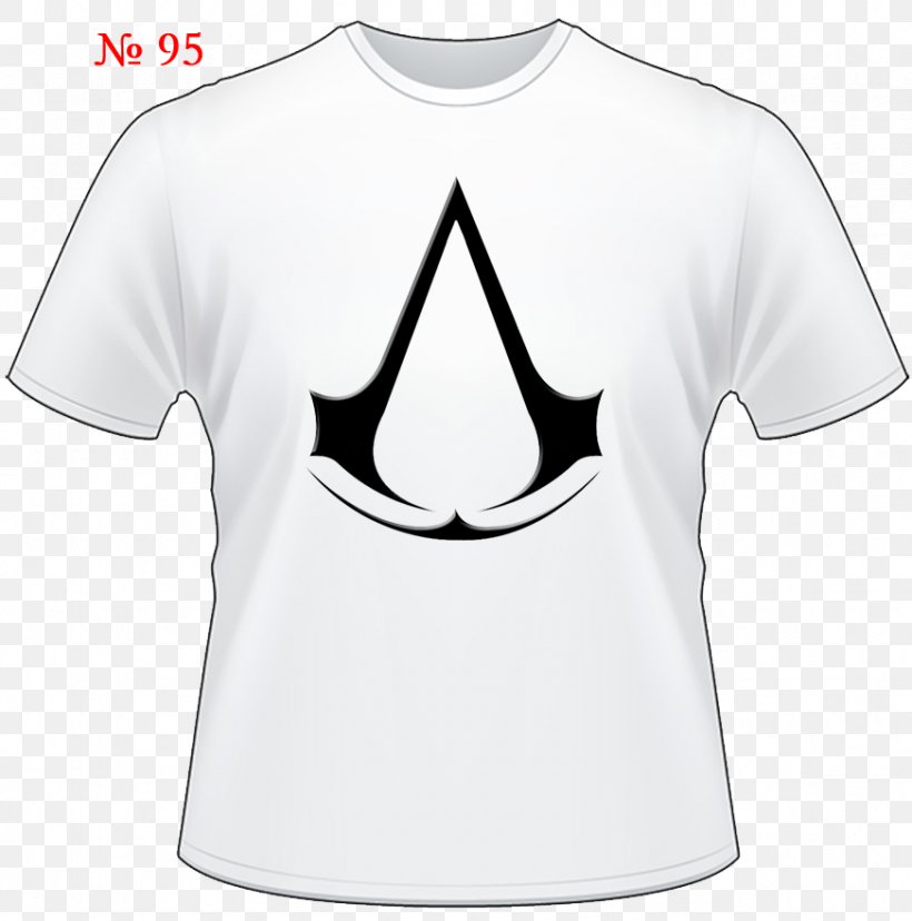 Assassin S Creed Stickers 16 X 11 Cm Edward / Altair Assassin's Creed Chronicles: China T-shirt Product Design Brand, PNG, 872x881px, Tshirt, Black, Brand, Collar, Logo Download Free