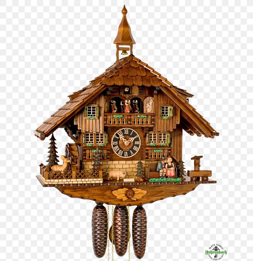 Black Forest Cuckoo Clock Movement Trumpeter Clock, PNG, 650x847px, Black Forest, Alarm Clocks, Black Forest Clock Association, Chalet, Christmas Ornament Download Free