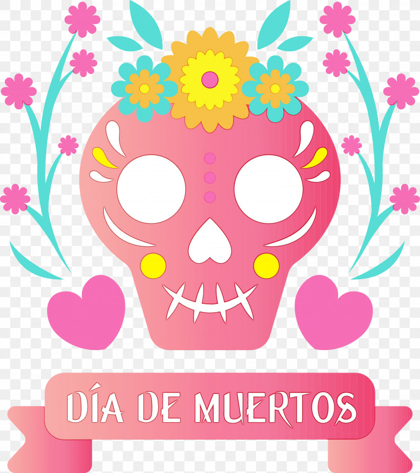 Floral Design, PNG, 2664x3000px, Day Of The Dead, Culture, D%c3%ada De Muertos, Floral Design, Line Art Download Free