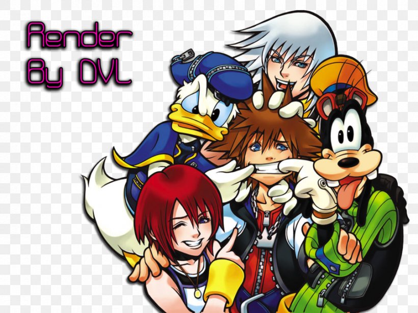 Kingdom Hearts II Kingdom Hearts 358/2 Days Kingdom Hearts: Chain Of Memories Kingdom Hearts HD 1.5 Remix, PNG, 900x675px, Watercolor, Cartoon, Flower, Frame, Heart Download Free