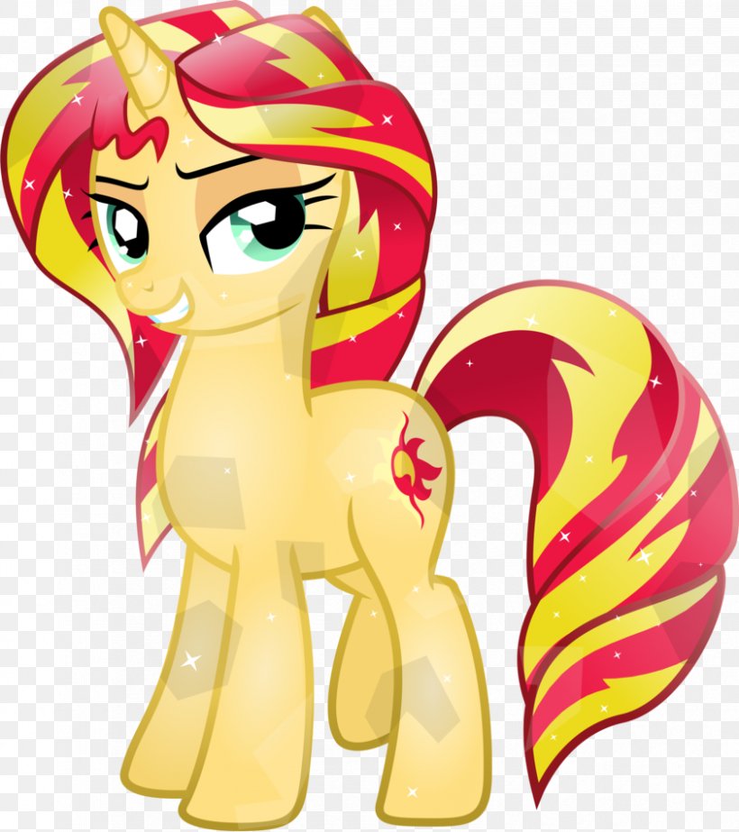 Sunset Shimmer Pony Horse Twilight Sparkle Rarity, PNG, 842x948px, Sunset Shimmer, Animal Figure, Apple Bloom, Cartoon, Equestria Download Free
