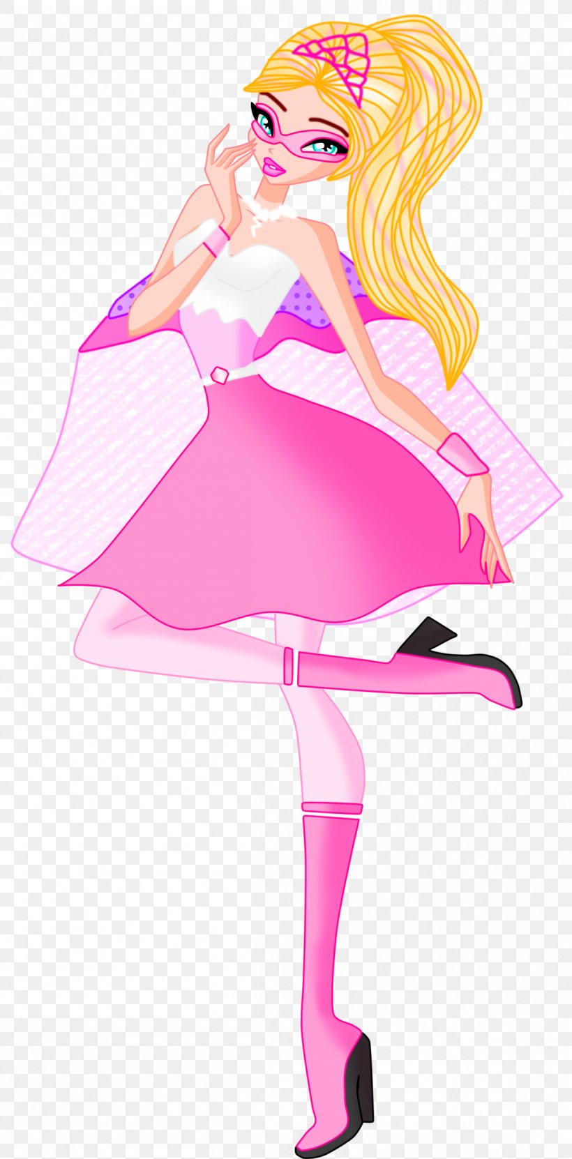 Super Sparkle Barbie Doll Mattel, PNG, 1153x2337px, Watercolor, Cartoon, Flower, Frame, Heart Download Free