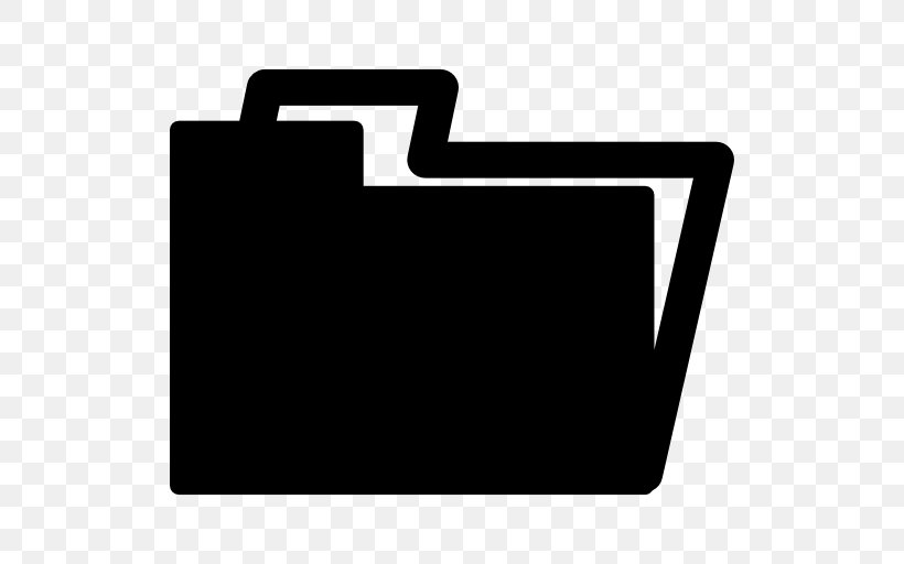 Symbol Interface File Folders, PNG, 512x512px, Symbol, Black, Black And White, Directory, File Folders Download Free