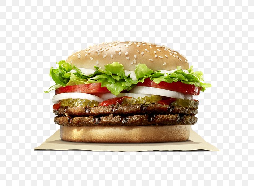Whopper Hamburger Cheeseburger Big King Chicken Sandwich, PNG, 600x600px, Whopper, American Food, Beef, Big King, Bk Stacker Download Free