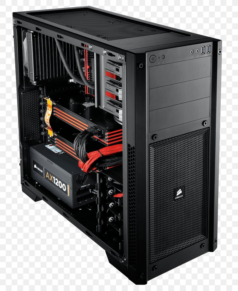 Computer Cases & Housings Power Supply Unit MicroATX Corsair Components, PNG, 800x1000px, Computer Cases Housings, Atx, Computer, Computer Case, Computer Cooling Download Free