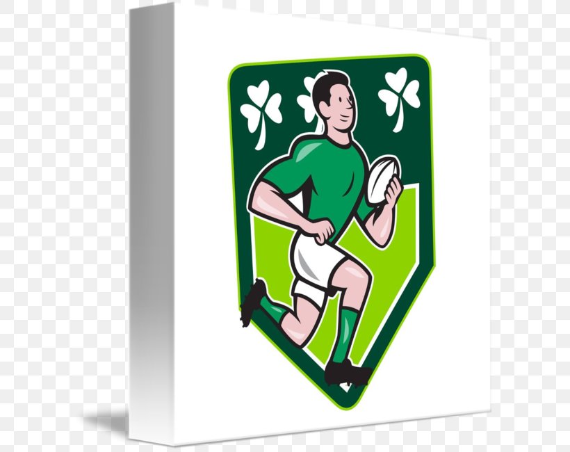 Irish Rugby Photography Clip Art, PNG, 606x650px, Irish Rugby, Area, Ball, Fictional Character, Green Download Free