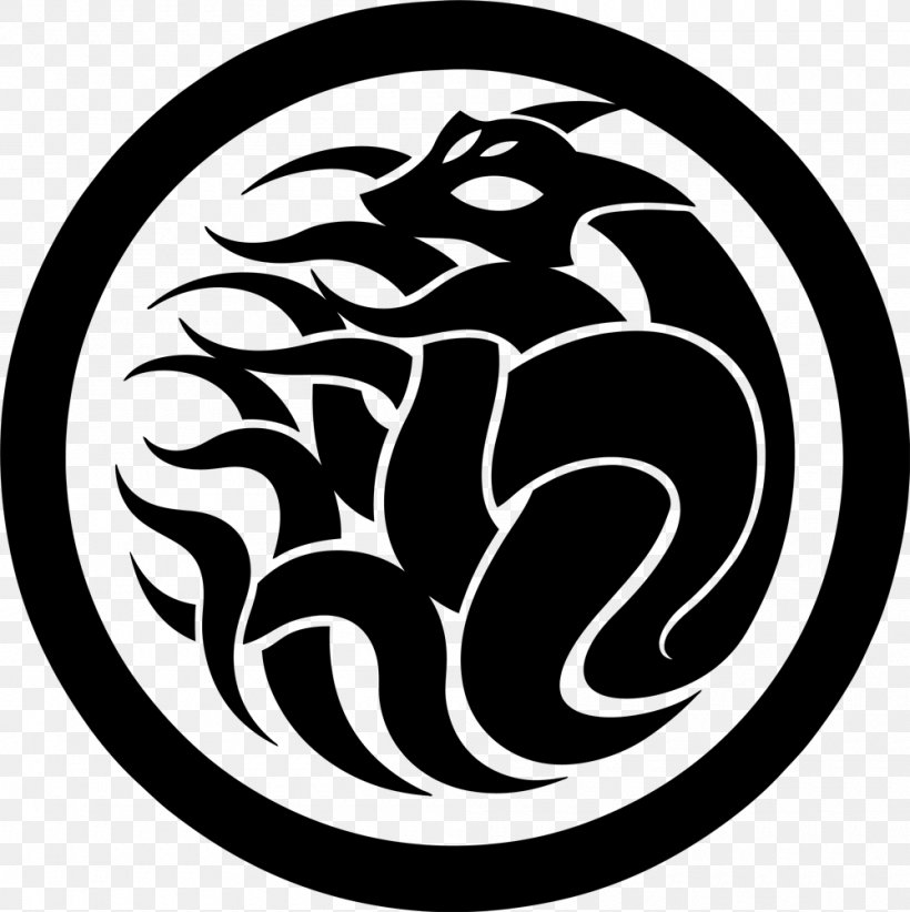 Nine-tailed Fox SCP – Containment Breach SCP Foundation Logo Ninetales, PNG, 1000x1003px, Ninetailed Fox, Ahri, Art, Artwork, Black And White Download Free