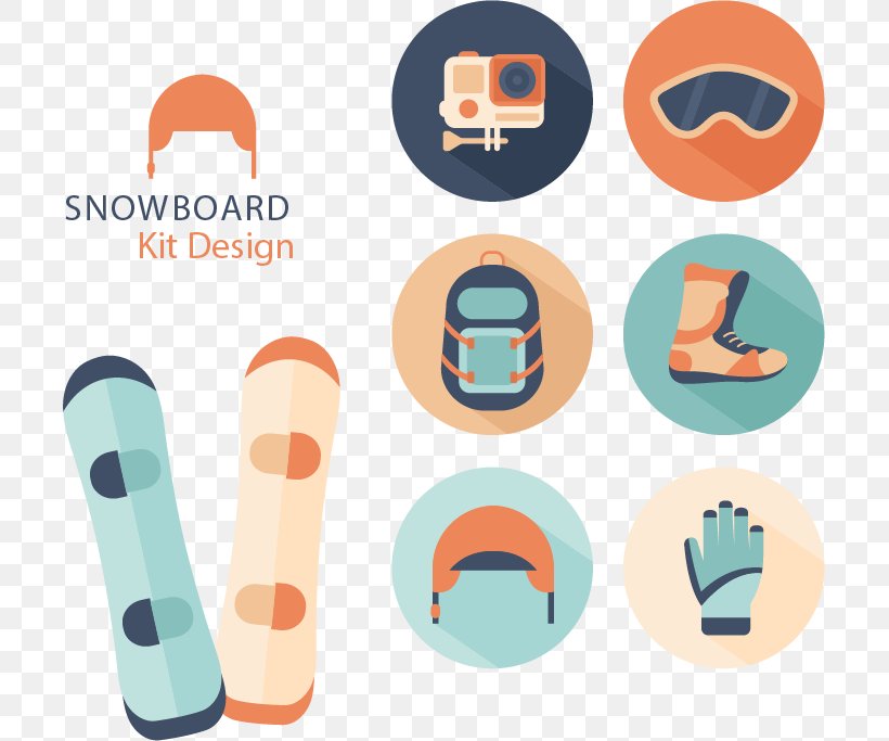 Skiing Snowboarding, PNG, 703x683px, Skiing, Flat Design, Glove, Orange, Snowboard Download Free