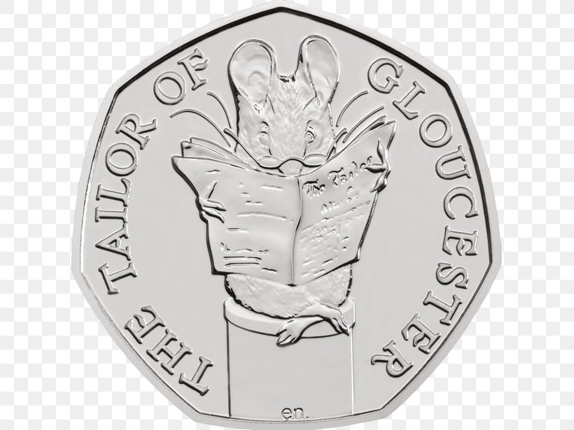 The Tale Of Peter Rabbit The Tailor Of Gloucester Royal Mint The Tale Of Jemima Puddle-Duck The Tale Of Mrs. Tittlemouse, PNG, 615x615px, Tale Of Peter Rabbit, Beatrix Potter, Body Jewelry, Coin, Coin Collecting Download Free