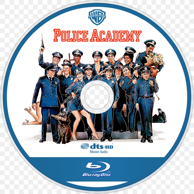 Blu-ray Disc Police Academy DVD Police Officer, PNG, 1000x1000px, Bluray Disc, Brand, Crew, Dvd, George Gaynes Download Free