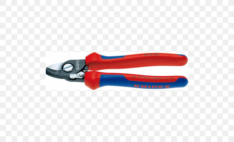Diagonal Pliers Wire Stripper Electrical Cable Cutting Copper, PNG, 500x500px, Diagonal Pliers, Aluminium, Aluminum Building Wiring, Bolt Cutter, Copper Download Free