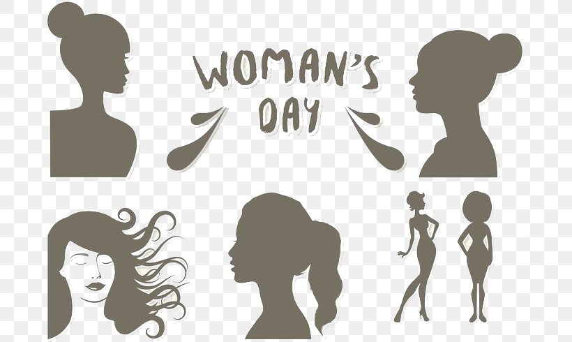 International Womens Day Woman Illustration, PNG, 700x490px, Watercolor, Cartoon, Flower, Frame, Heart Download Free