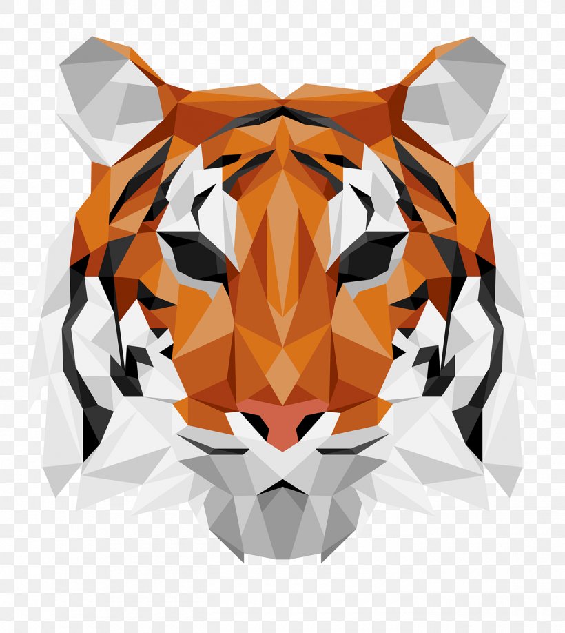 Tiger Geometry Geometrical Drawings Shape, PNG, 1400x1568px, Tiger, Animal, Big Cat, Big Cats, Carnivoran Download Free