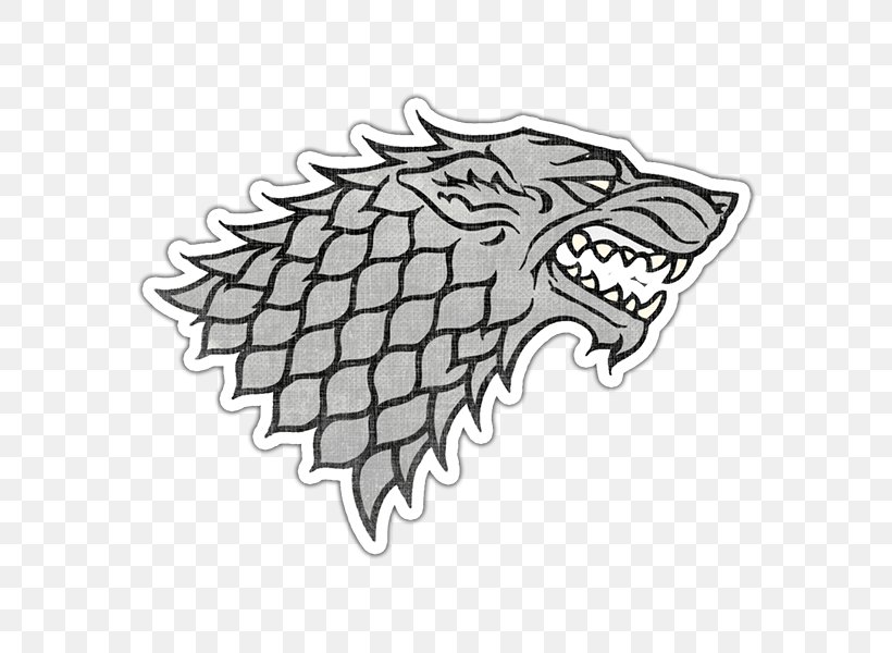 Daenerys Targaryen House Stark Winter Is Coming A Game Of Thrones House Targaryen, PNG, 600x600px, Daenerys Targaryen, Artwork, Black, Black And White, Decal Download Free