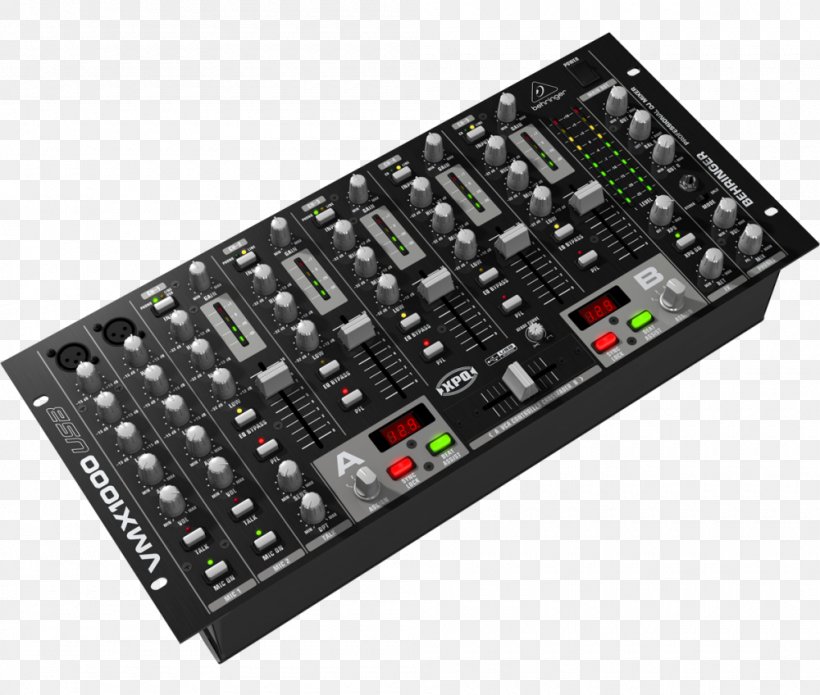 DJ Mixer Audio Mixers Disc Jockey Behringer, PNG, 1000x848px, 19inch Rack, Dj Mixer, Audio, Audio Equipment, Audio Mixers Download Free