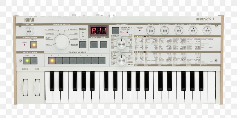 MicroKORG Sound Synthesizers Analog Modeling Synthesizer Vocoder, PNG, 2000x1000px, Watercolor, Cartoon, Flower, Frame, Heart Download Free