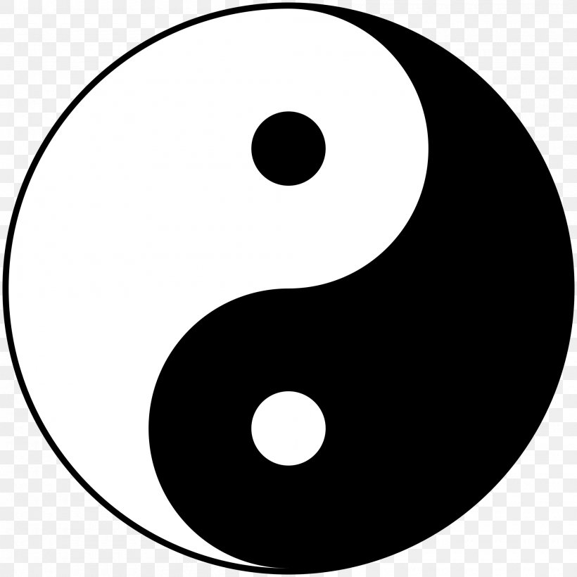 Yin And Yang Symbol Taijitu Unity Of Opposites, PNG, 2000x2000px, Yin