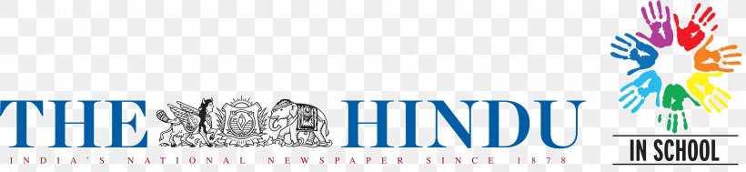 Chennai The Hindu School Newspaper Logo, PNG, 2446x566px, Chennai, Advertising, Blue, Brand, Broadsheet Download Free