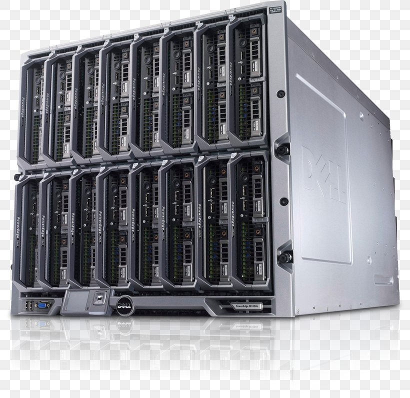 Dell PowerEdge Blade Server Computer Servers Dell M1000e, PNG, 800x796px, 19inch Rack, Dell, Blade Server, Computer, Computer Case Download Free
