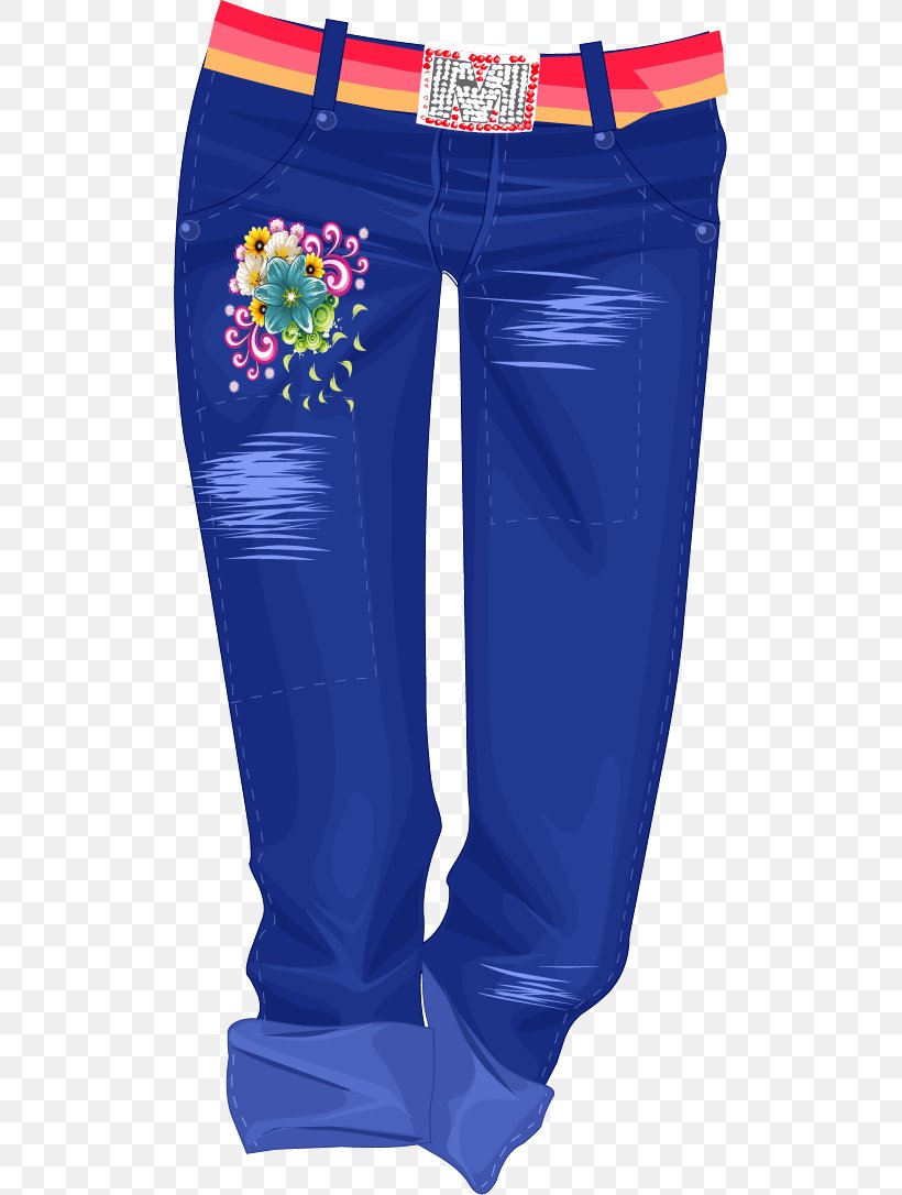 Jeans Trousers, PNG, 504x1086px, Jeans, Active Pants, Blue, Cobalt Blue, Designer Download Free