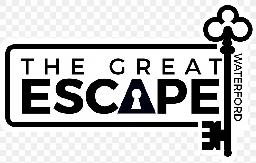 The Great Escape Waterford YouTube Escape Room Team Building, PNG, 5447x3476px, Great Escape, Area, Beautiful Mind, Black And White, Brand Download Free
