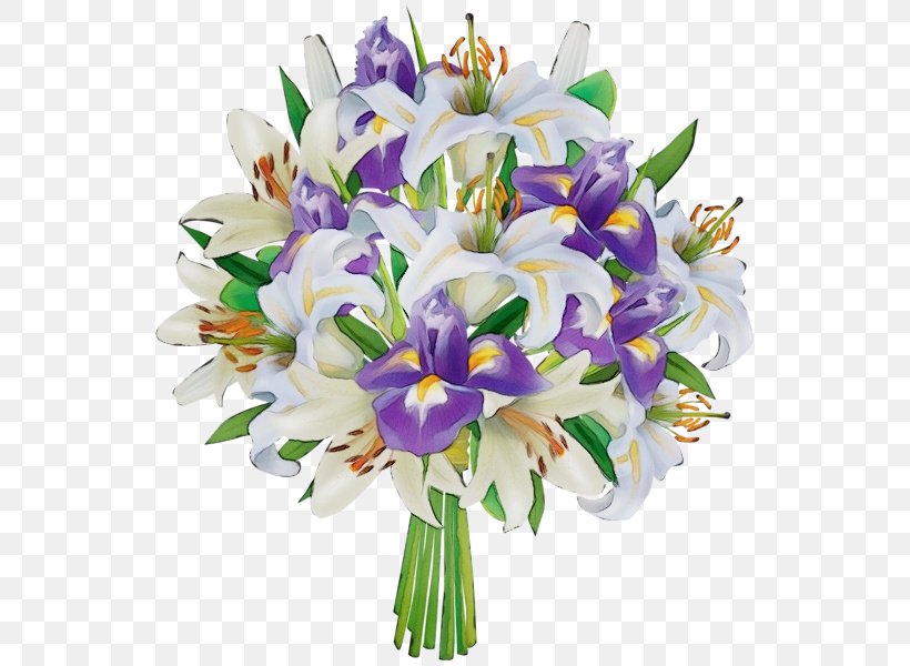 Flower Flowering Plant Plant Cut Flowers Bouquet, PNG, 547x600px, Watercolor, Bouquet, Crocus, Cut Flowers, Flower Download Free