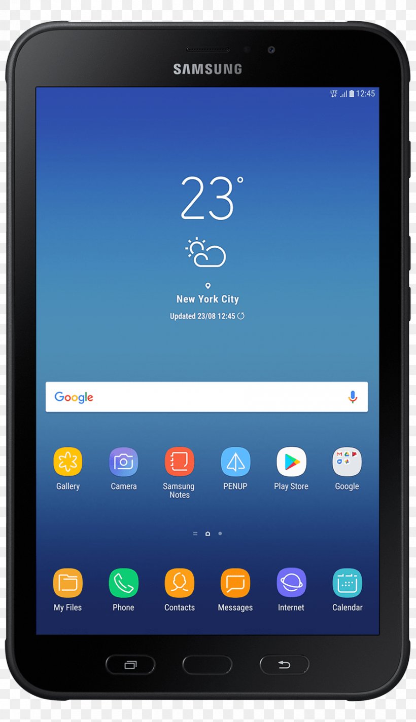 Samsung Galaxy Tab Active2 SM-T395 16GB 3G 4G Black Tablet Rugged Computer, PNG, 880x1530px, Samsung, Android, Cellular Network, Communication Device, Computer Download Free