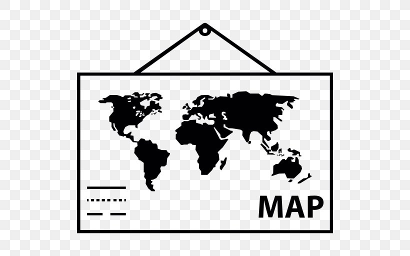 World Map Globe Wall Decal, PNG, 512x512px, World, Area, Art, Atlas, Black Download Free