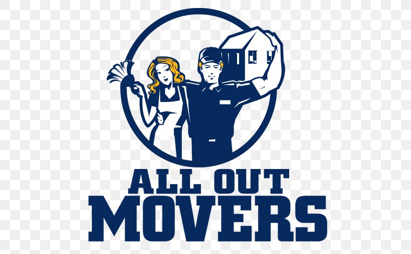 All Out Movers, LLC Relocation Logo Thinho Automóveis, PNG, 508x508px, Mover, Area, Artwork, Blue, Brand Download Free
