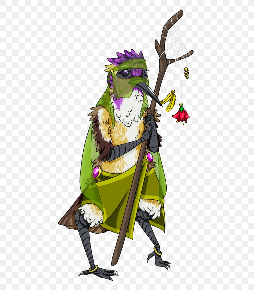 Dungeons & Dragons Kenku Humanoid Hummingbird, PNG, 523x938px, Dungeons Dragons, Art, Cartoon, Com, Costume Download Free