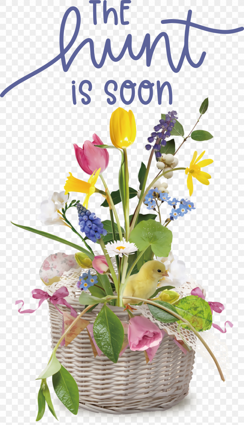 Easter Day The Hunt Is Soon Hunt, PNG, 1722x3000px, Easter Day, Birthday, Cut Flowers, Floral Design, Flower Download Free