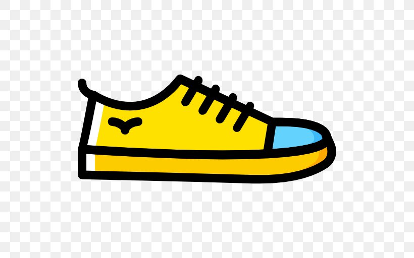 Sneakers Shoe Yellow Clip Art, PNG, 512x512px, Sneakers, Area, Athletic Shoe, Brand, Cross Training Shoe Download Free