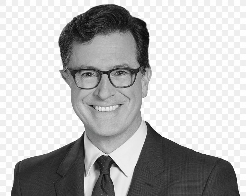The Late Show With Stephen Colbert Television Show Comedian, PNG, 1093x873px, Stephen Colbert, Actor, Black And White, Business, Businessperson Download Free