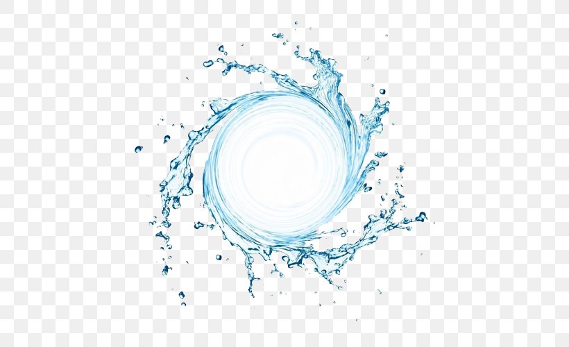 Water Cycle Drop Blue Photography, PNG, 500x500px, Water, Artwork, Blue, Color, Drop Download Free