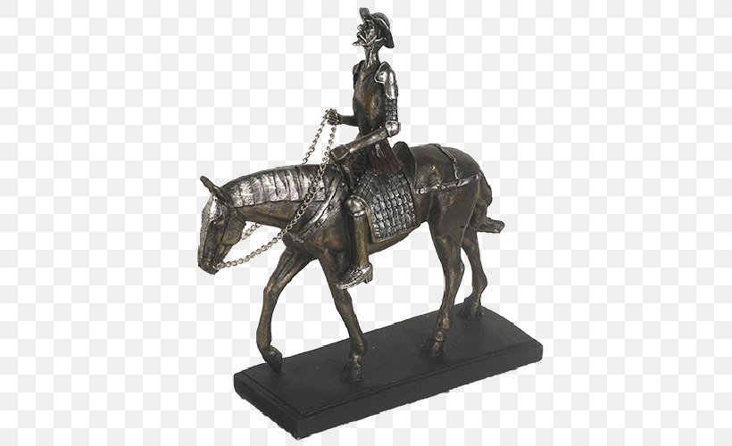 Horse Bronze Sculpture Knight, PNG, 500x500px, Horse, Bridle, Bronze, Bronze Sculpture, Condottiere Download Free