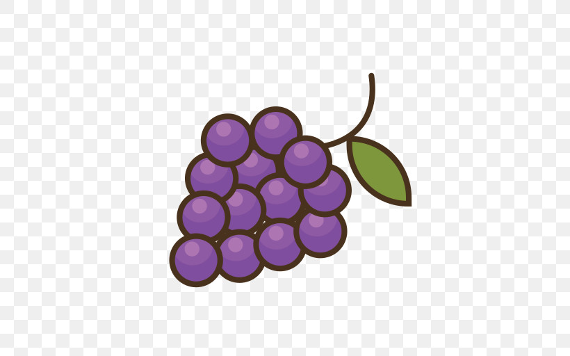 Grape Grapevine Family Fruit Purple Violet, PNG, 512x512px, Grape, Berry, Fruit, Grapevine Family, Plant Download Free