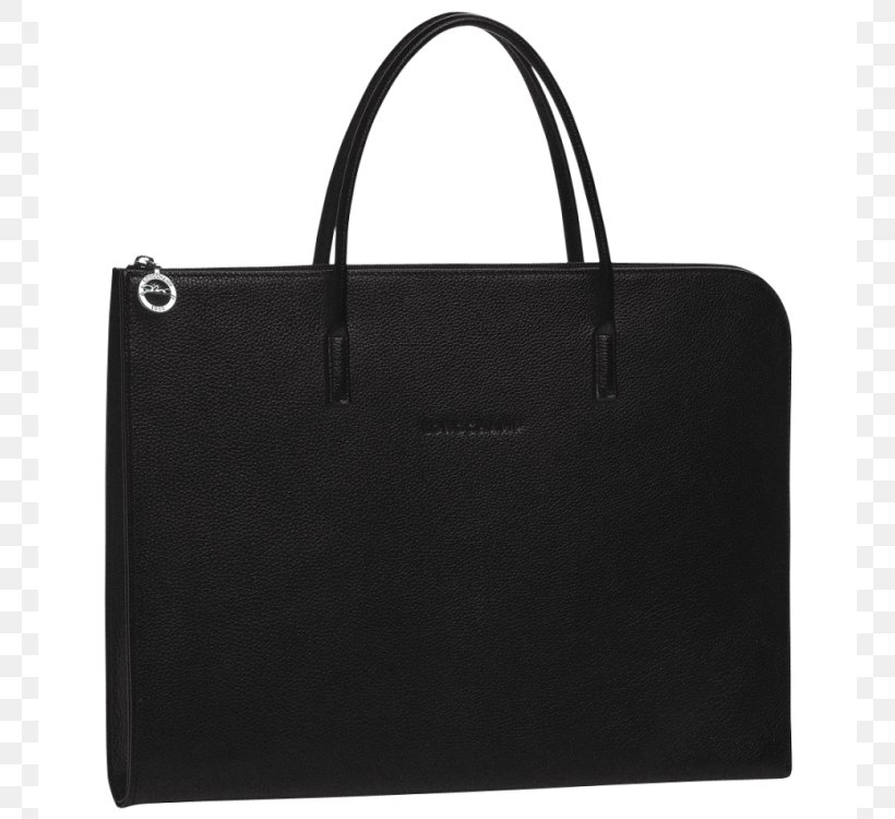 Handbag Briefcase Leather Longchamp, PNG, 750x750px, Handbag, Bag, Baggage, Black, Brand Download Free