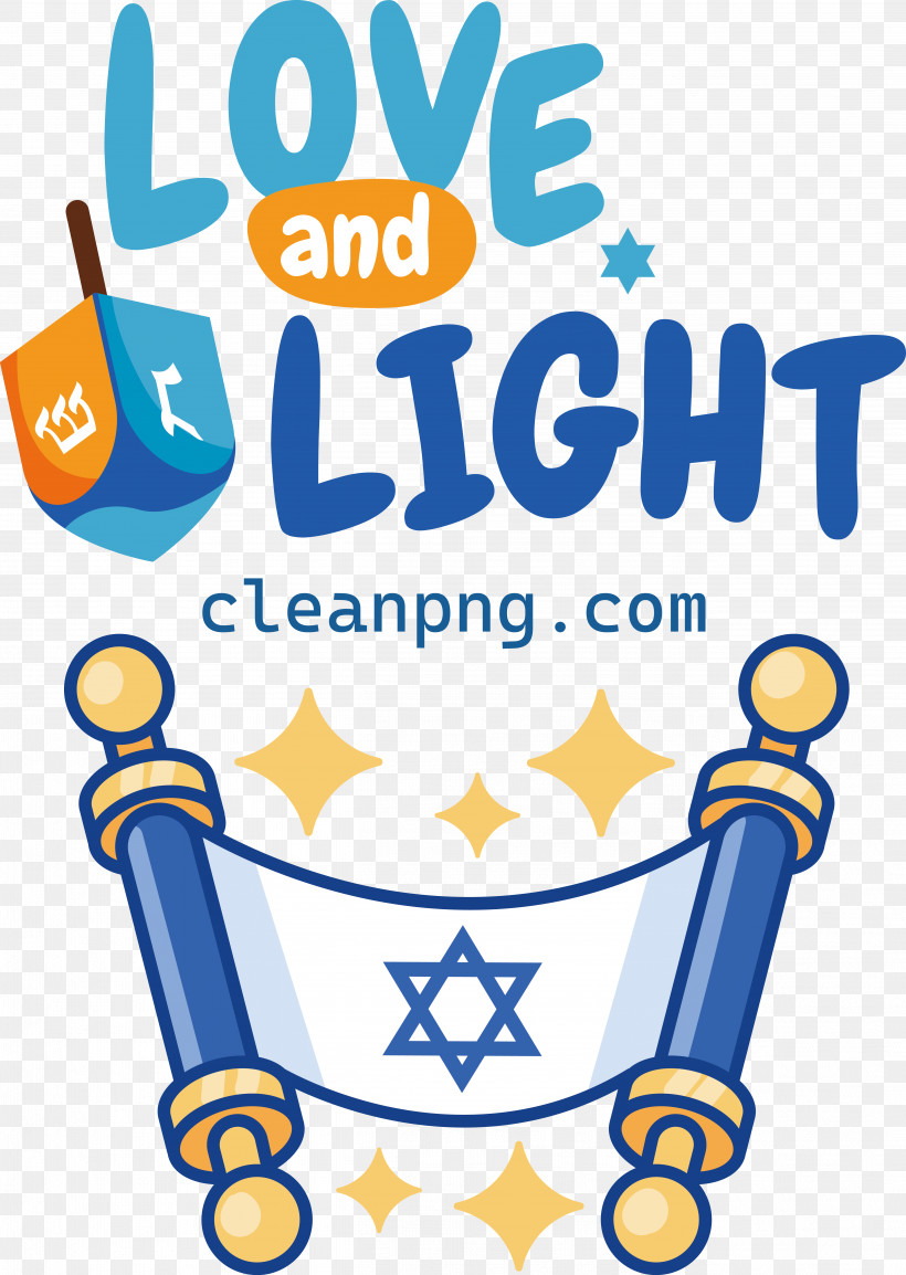 Happy Hanukkah Love Light, PNG, 5188x7304px, Happy Hanukkah, Light, Love Download Free