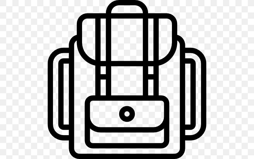Mochila, PNG, 512x512px, Backpack, Black And White, Camping, Rectangle, Technology Download Free