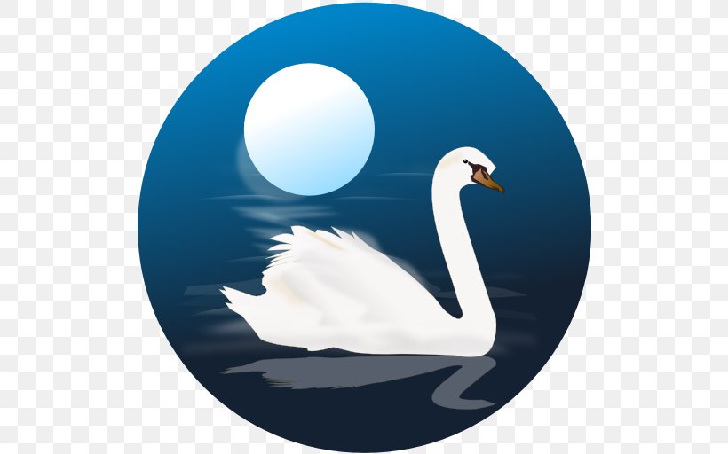 Mute Swan Bird Black Swan Clip Art, PNG, 512x512px, Mute Swan, Art, Beak, Bird, Black Swan Download Free