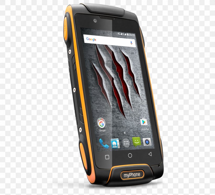 MyPhone LTE Rugged Computer Smartphone Telephone, PNG, 2000x1818px, Myphone, Android, Cellular Network, Communication Device, Computer Download Free