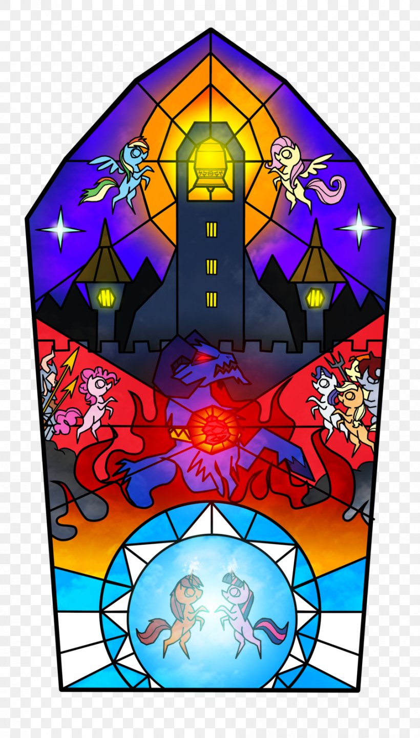 Stained Glass Window Pony, PNG, 900x1580px, Stained Glass, Art, Deviantart, Equestria Daily, Fictional Character Download Free