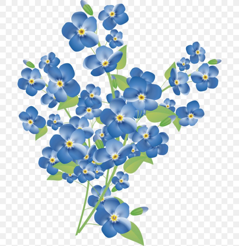 Watercolor Flower Background, PNG, 700x844px, Flower, Blue, Blue Flower, Borage Family, Delphinium Download Free
